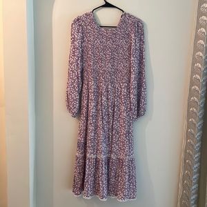 Lost & Wander lavender smocked dress